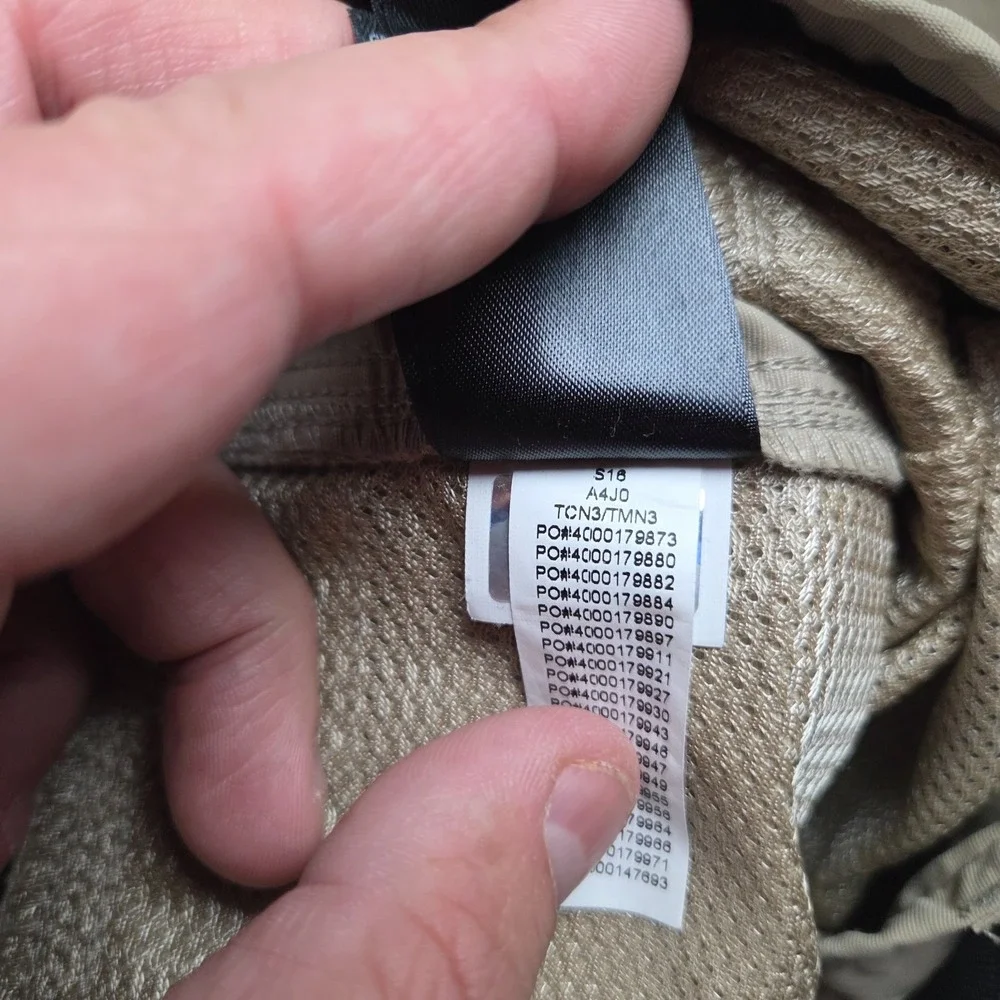 The North Face measurement order